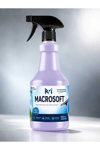MACROSOFT Cam Temizleyici Granit Parlatıcı Zorlu Cam Leke Çıkarıcı En Güçlü İ...