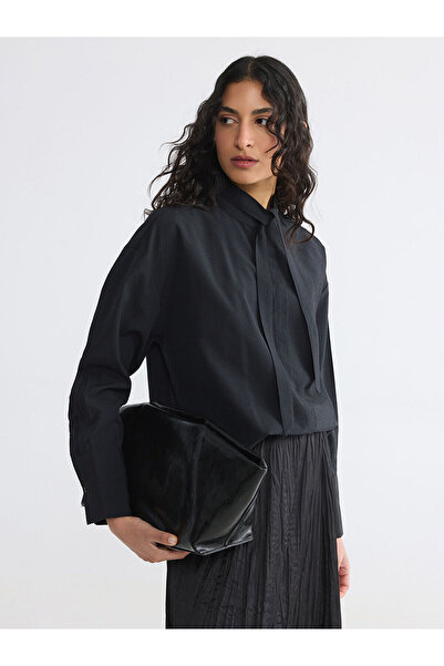 LC Waikiki Nevavm Women's Shirt Tunic with Tie Detail