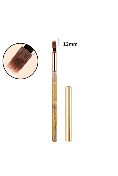 choice2 G-B742-02 1/2Pcs Round Wood Handle Nail Ombre Brush Nail Art Painting...