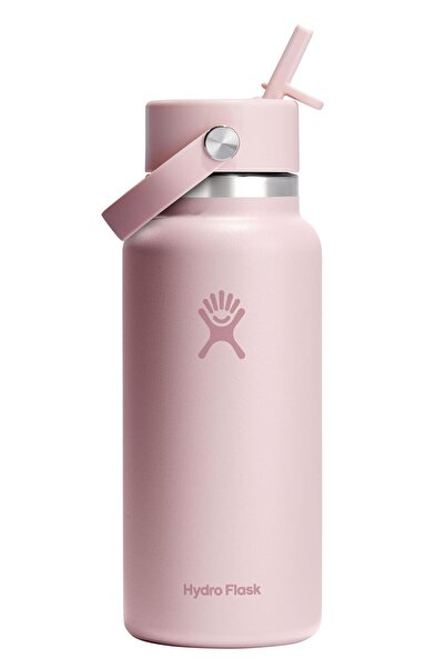 Hydro Flask Geniş Kapak Pipetli Termos 946 ml (32 Oz) - Trillium Pembe