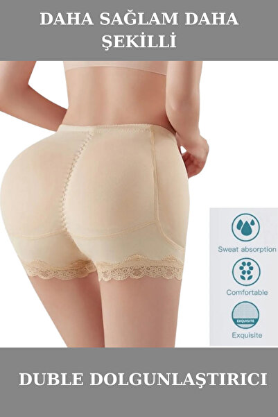 İNCEYAŞAM Duble Dolgunlatırıcı Push-Up Basen ve Popo Dolgulu Korse