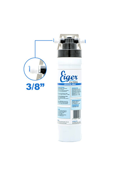 Eiger Filter Φίλτρο Νερού Crystal Max με Μεμβράνη Υπερφίλτρανσης 0.01 micron ...