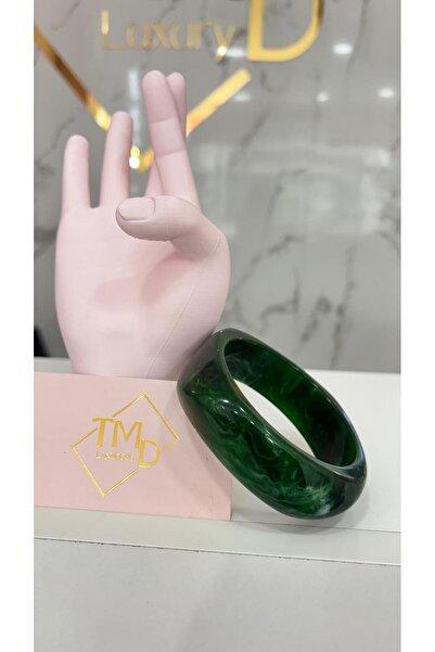 TMD LUXURY Yeşil Renk Kemik Kelepçe