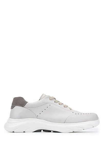 Tamer Tanca Men's Genuine Leather White Sneakers & Sports Shoes