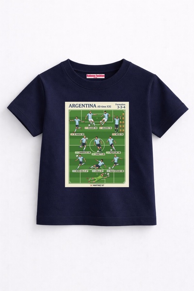 Rabona Fashion Tricou pentru copii Argentina All Time Legends