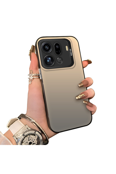 Hontinga OPPO Find X9 Pro 5G Uyumlu Silikon Kenar Sert Arka Anti Düşme Telefo...