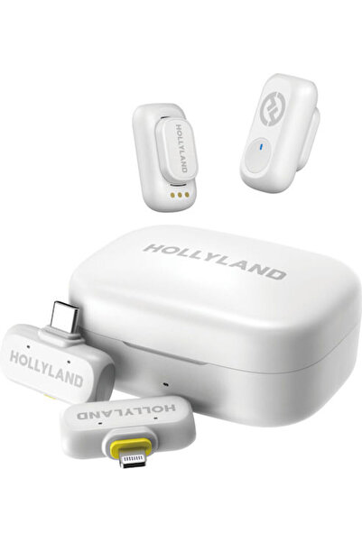 HollyLand LARK A1 Combo (Ivory White) – Ασύρματο σύστημα 2 μικροφώνων για sma...
