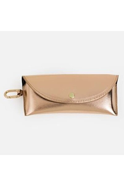 SHOPIENS Rose Gold Glasses Case with Ring
