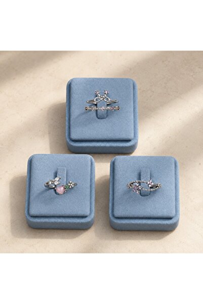 whiteandpurpledesign 3’lü Vıp Set Yüzük Ayarlanabilir