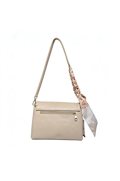 SACHS Women's 2-Strap Baguette & Messenger Bag in Mink
