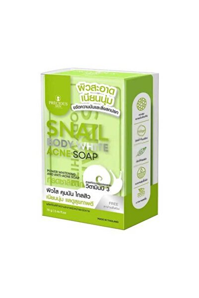 PRECIOUS SKIN Snail Soap Whitening Skin Acne Treatment