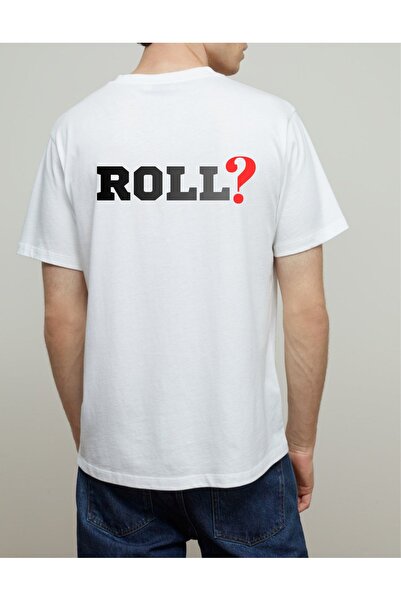 Krays Biker T-Shirt Race Week Roll Printed Men's White T-Shirt Cotton Motorsp...