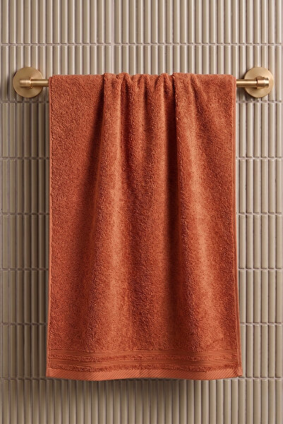 Anılsan Summer Bath Towel 70X 140 cm - Orange 100% Cotton