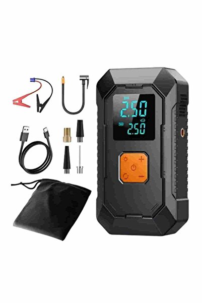 NON Professional 4 in 1 Car Jump Starter with Air Pump Multifunction Car Air ...