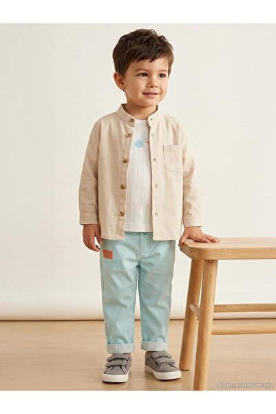 Biorganic Sea Friends 3 Piece Set for 9-24 Months - Ecru