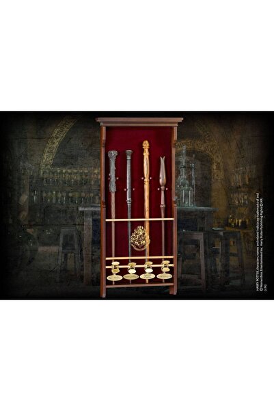 Noble Collection Suport de expunere pentru baghete cu patru personaje Harry P...