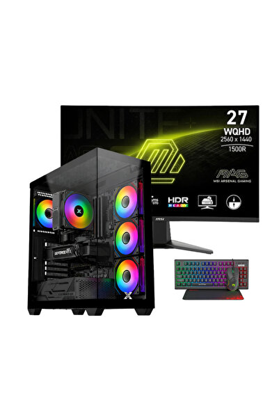 VENGEANCE GAMING SERIES BY PRAXI Esports 2K Gaming Bundle-V2 Ryzen 7-8700F/ 3...