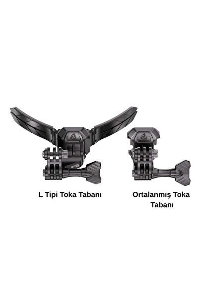 Nukrotech Aksiyon Kamera İçin Kask Montaj Seti
