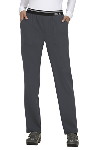 KOI Happiness Next Gen On the Run Women's Scrub Pants 738 - Charcoal Gray