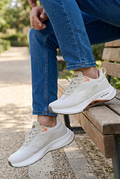 IN-STEP حذاء رياضي للرجال من Velocity-X Knit باللون البيج