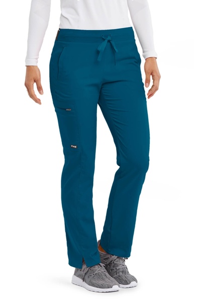 Barco Grey's Anatomy by Kim Pantaloni medicali cargo elastici pentru femei, A...
