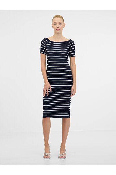 ORSAY Dark Blue Women's Midi Dress