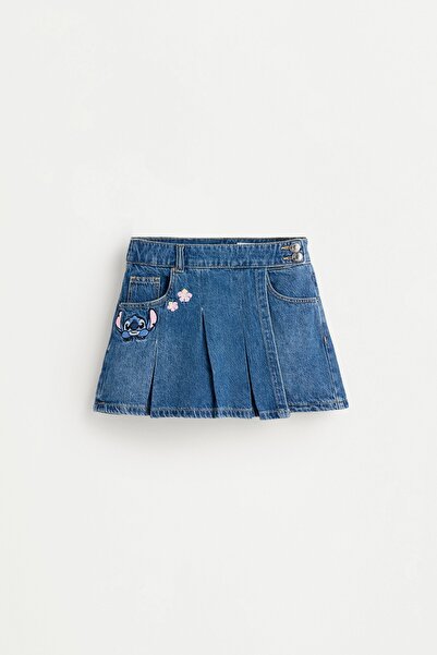 LEFTIES Stitch ©Disney denim şort etek