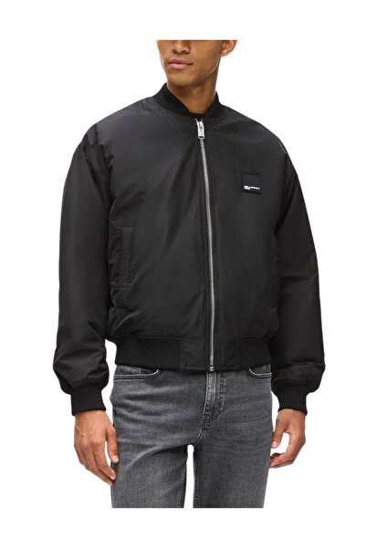 Karl Lagerfeld Ανδρικό Bomber Μπουφάν Μαύρο Jeans B1M15015-999 BLACK