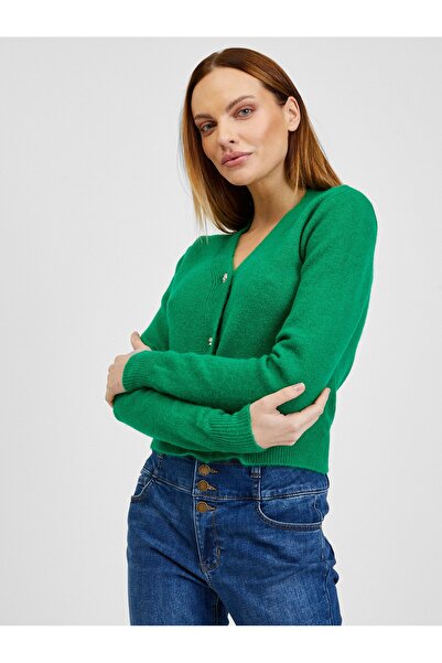 ORSAY Green women's cardigan with wool blend