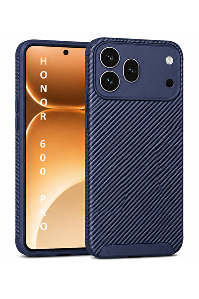 UnDePlus Huawei Honor 600 Pro Kılıf Karbon Silikon Case