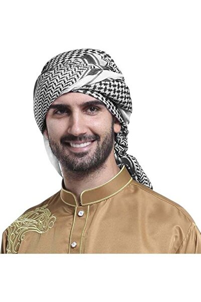 Aymix AMYAE Arab Shemagh Keffiyeh Scarf for Men – Traditional Middle Eastern ...