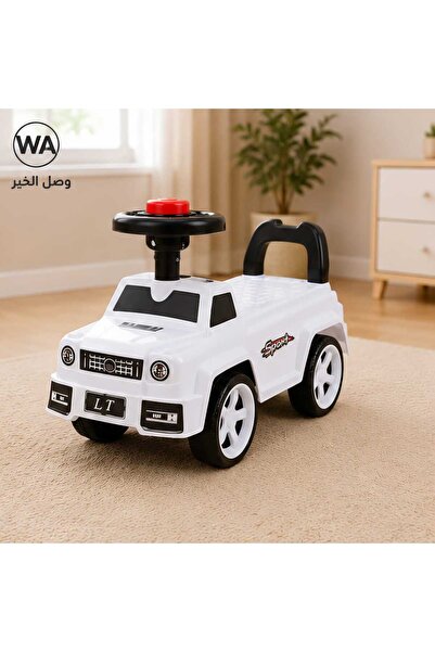 WASL ALKHAIR Children's Push Car with Sports Car Design - Ride-On Toy with Fi...