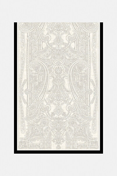 Vakko SİYAH ŞAL DESENLİ TWILL ŞAL
