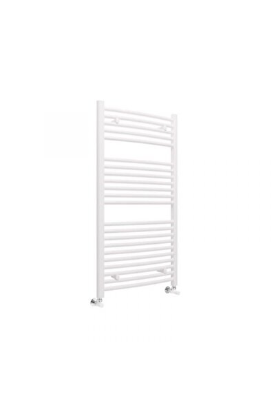 ROMSTAL Radiator de baie (portprosop), alb, din oțel, curbat, Vision, 600 x 1...