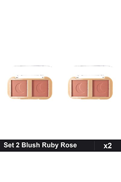 Makeup Set 2 Blush Ruby Rose Cheek To Cheek 03, Nuante Roz, Machiaj Obraz Pro...
