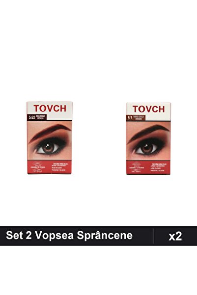 Makeup Set of 2 Eyebrow Dye, Shades 5.62 and 5.7, Professional Long-lasting C...