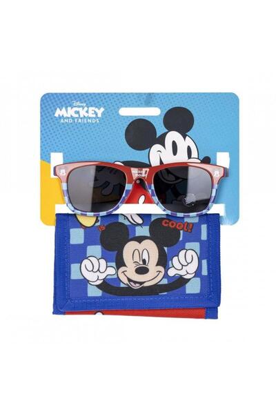 Cerda Mickey Mouse Kids Sunglasses and Wallet Set, 2600002483
