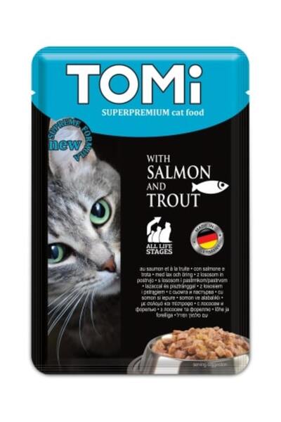 Tomi GLBLSEME Somon & Alabalık Pouch (214858) Mama 100gr