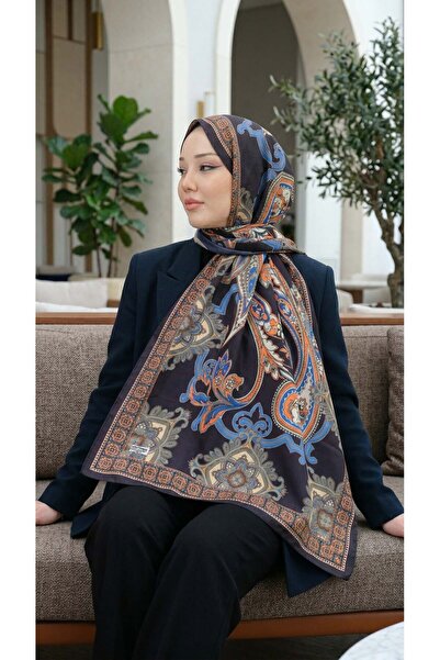 Big ModaEbrar Patterned Soft Shawl - 089