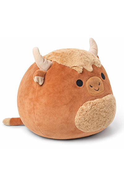 Squishmallows Peluş Boğa – Süper Yumuşak Sarılmalık Oyuncak 40 cm