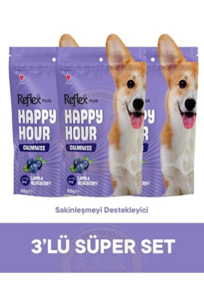 Reflex Plus Happy Hour Calmness - Sakinleşmeyi Destekleyici Köpek Ödül Maması...