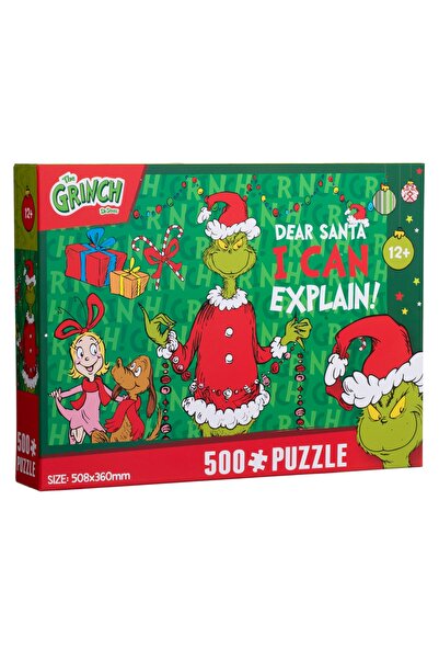 Zumzeria Christmas Puzzle with Grinch Design (500 pieces)