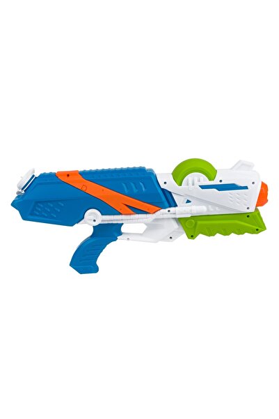 Zumzeria Pistol cu apă din plastic alb, albastru, portocaliu 42x17cm