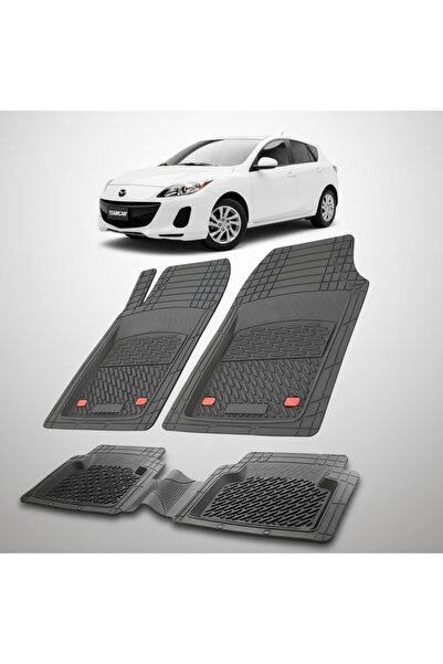 TEAMCAR Covorașe auto compatibile pentru Mazda 3 BL Facelift Hatchback cu 5 u...