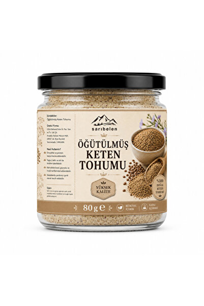 sarıbelen Keten Tohumu Tozu 80 g