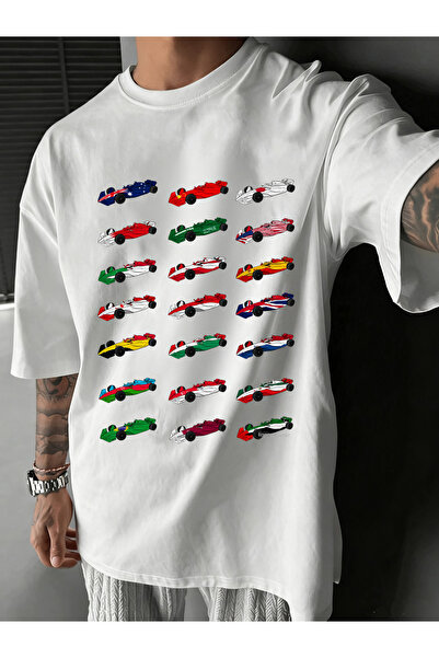 SAUDI Men and Women's 100% Cotton T-Shirt - Oversized Crew Neck Short Sleeve ...