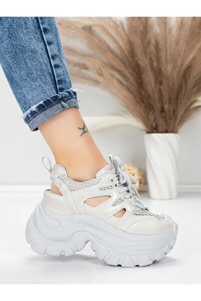 mei Pantofi Sport Dama cu Platforma 0897-8 Gri