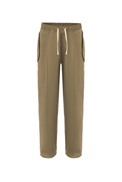 S13 Store Lace-Up Baggy Gabardine Trousers