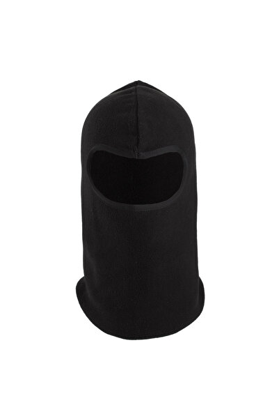 Zumzeria Cagulă integrală din fleece negru pentru bărbați
