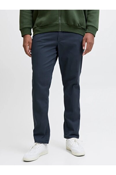 Jack & Jones Plus Chino Trousers, JPSTMARCO JJDAVE, men's big sizes, Slim Fit...